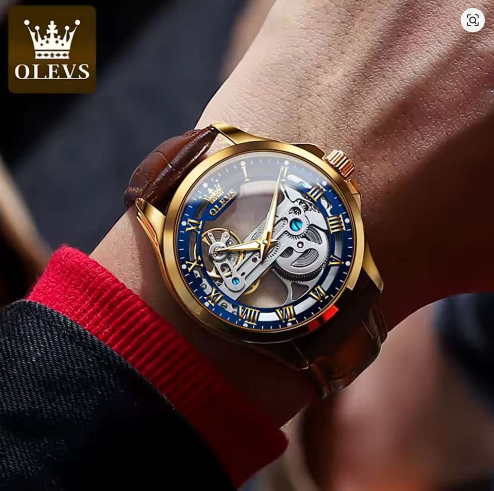OLEVS Skeleton Watch